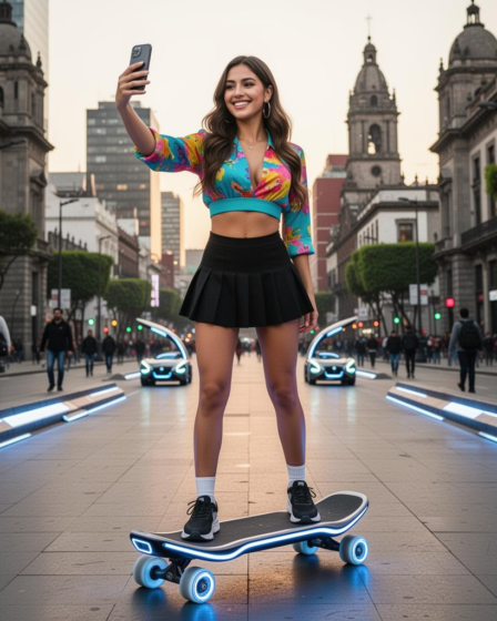 Lagunilla Digital ASI1 Generated Image Microtransportes en CDMX 2026